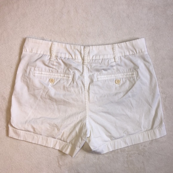J. Crew Classic White Chino Shorts - Picture 2 of 3